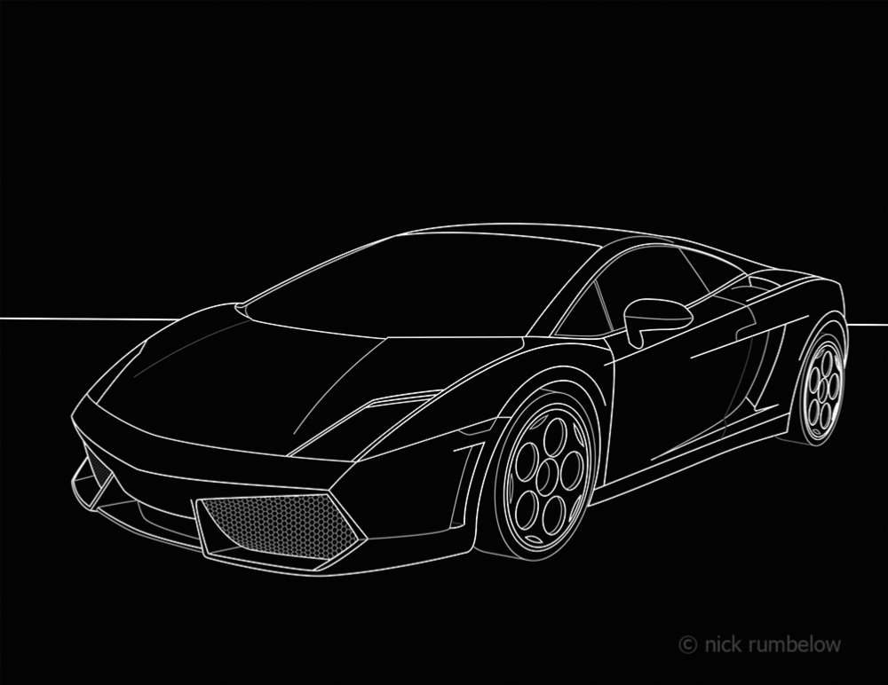 Lamborghini Gallardo by Nick Rumbelow