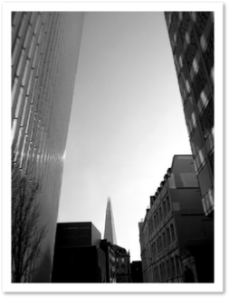 The London Shard from 20 Fenchurch Street, London