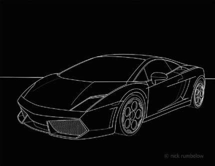 Lamborghini Gallardo by Nick Rumbelow